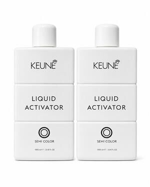 2x Keune Semi Color Liquid Activator 33.8 fl oz 1000ml Hair Color Developer